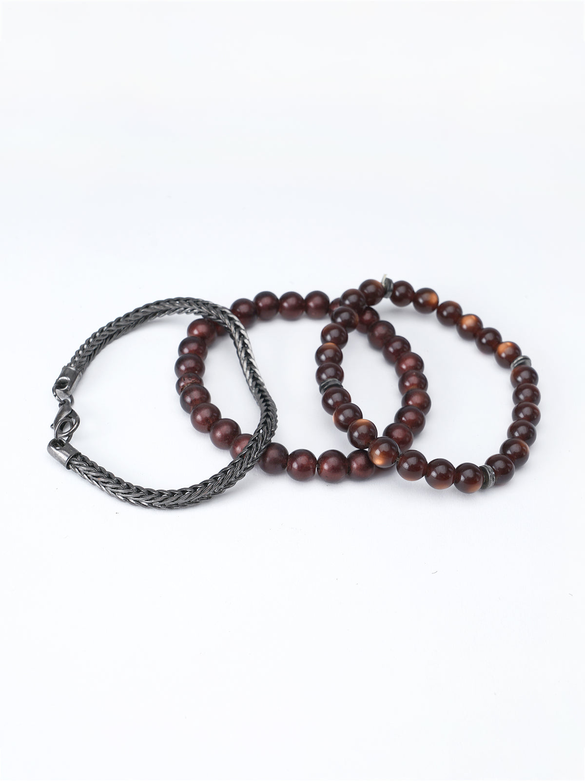 Bloodstone Braid Bracelet
