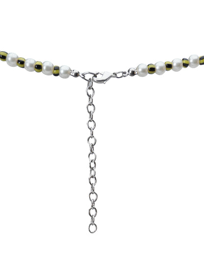 Olive Eclipse Necklace