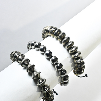 Electric Dust Bracelet Stack