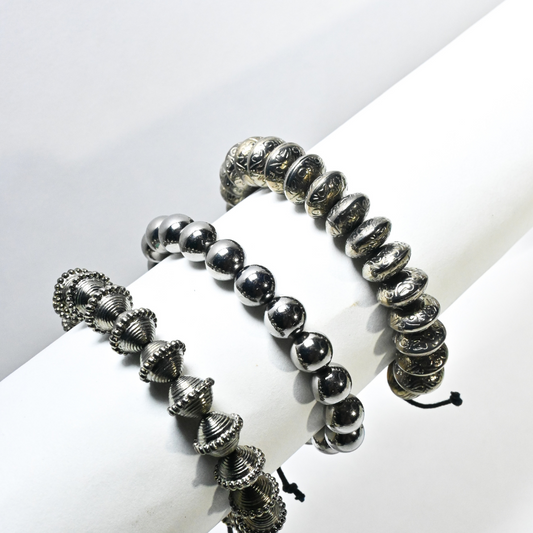 Electric Dust Bracelet Stack