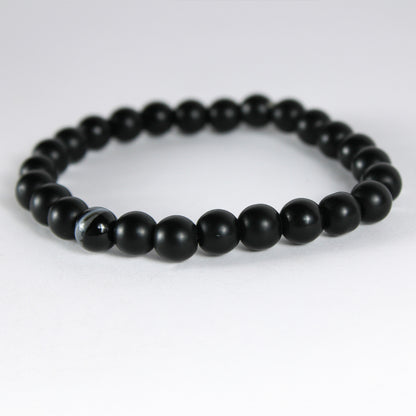 Cosmic Onyx Men's Bracelets | Combo Of 3 Pieces