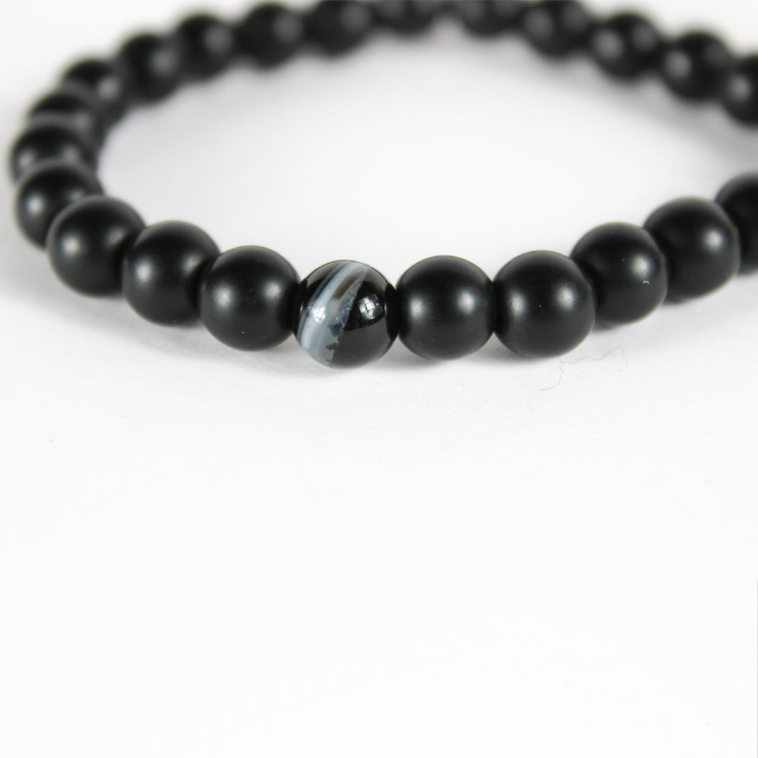 Cosmic Onyx Men's Bracelets | Combo Of 3 Pieces