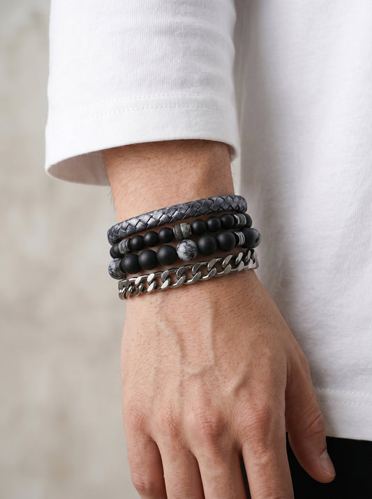 Titan Stack Bracelet Set
