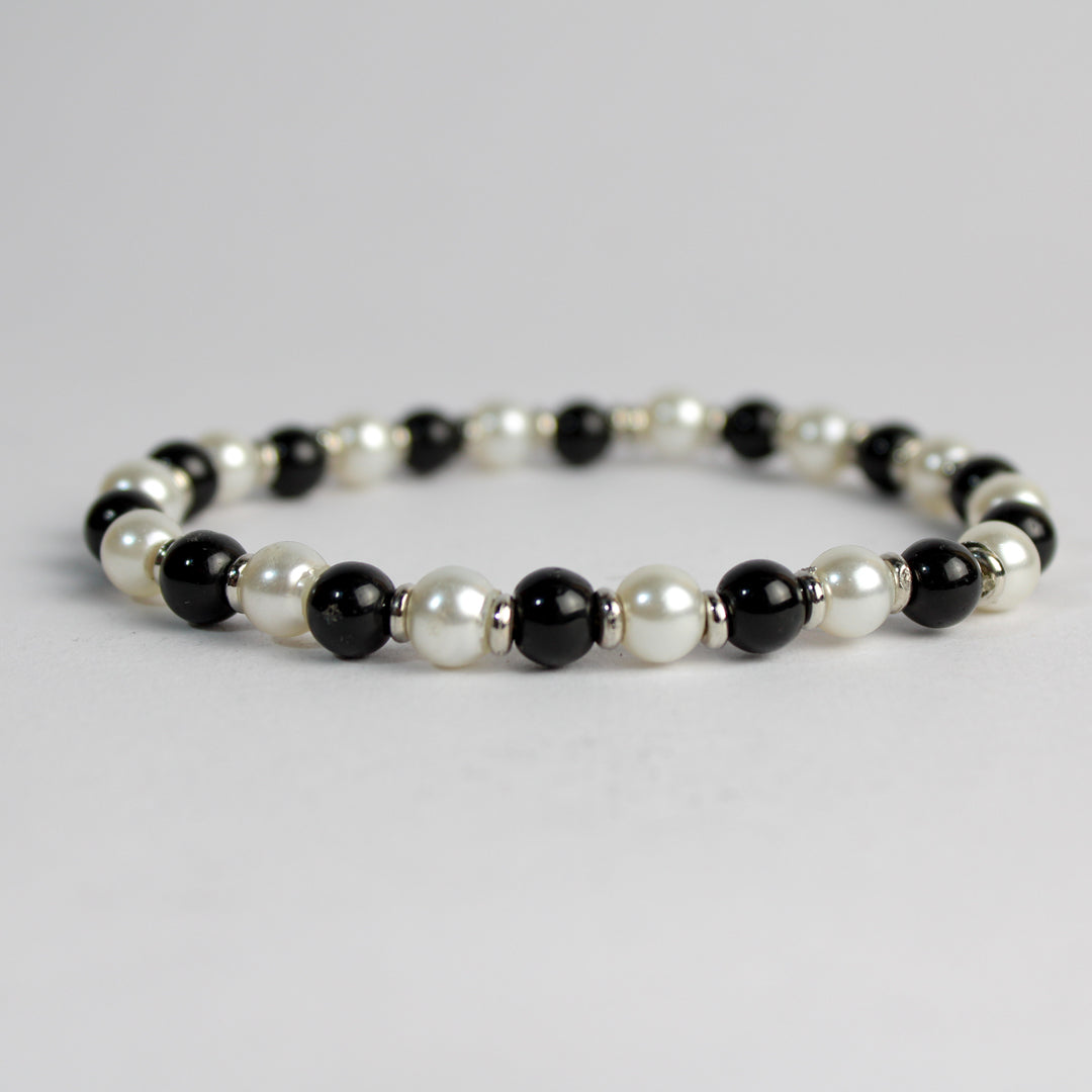 B/W Pearl Bracelet