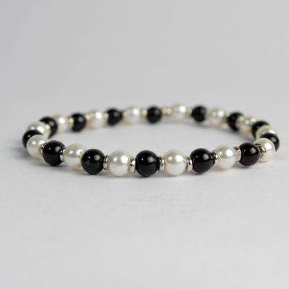 B/W Pearl Bracelet