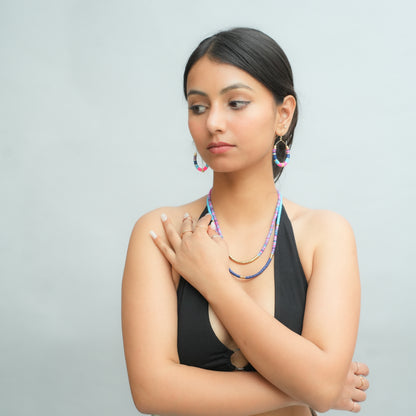 Celestial Coast Beaded Necklace