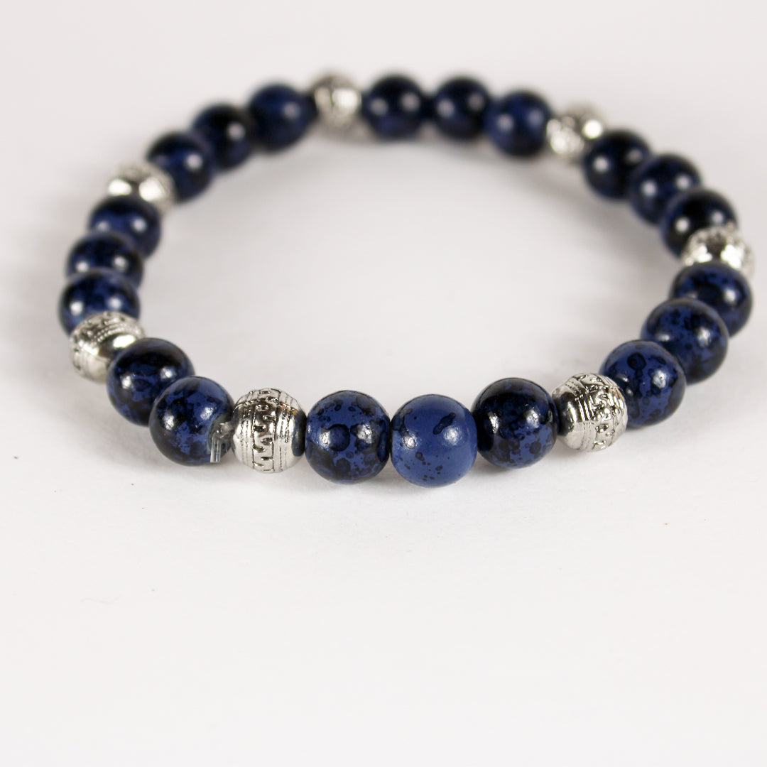 Midnight Marine Men's Bracelets | Combo Of 3 Pieces