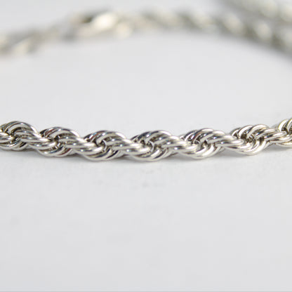 Silver chain Bracelets combo