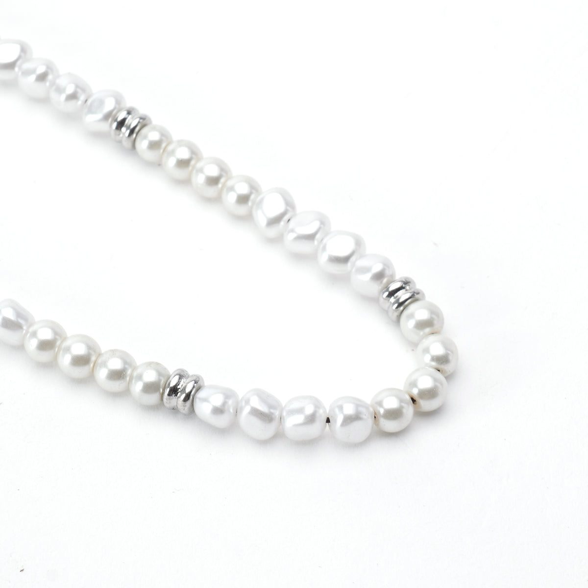 Pearl Fusion Layered Necklace Set