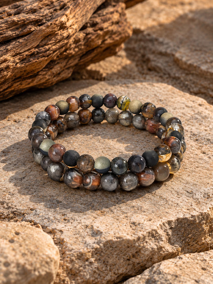 2 Layer Green Bracelet