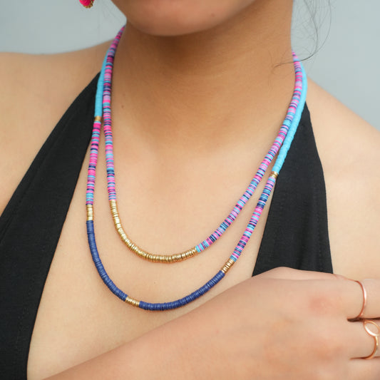 Celestial Coast Beaded Necklace