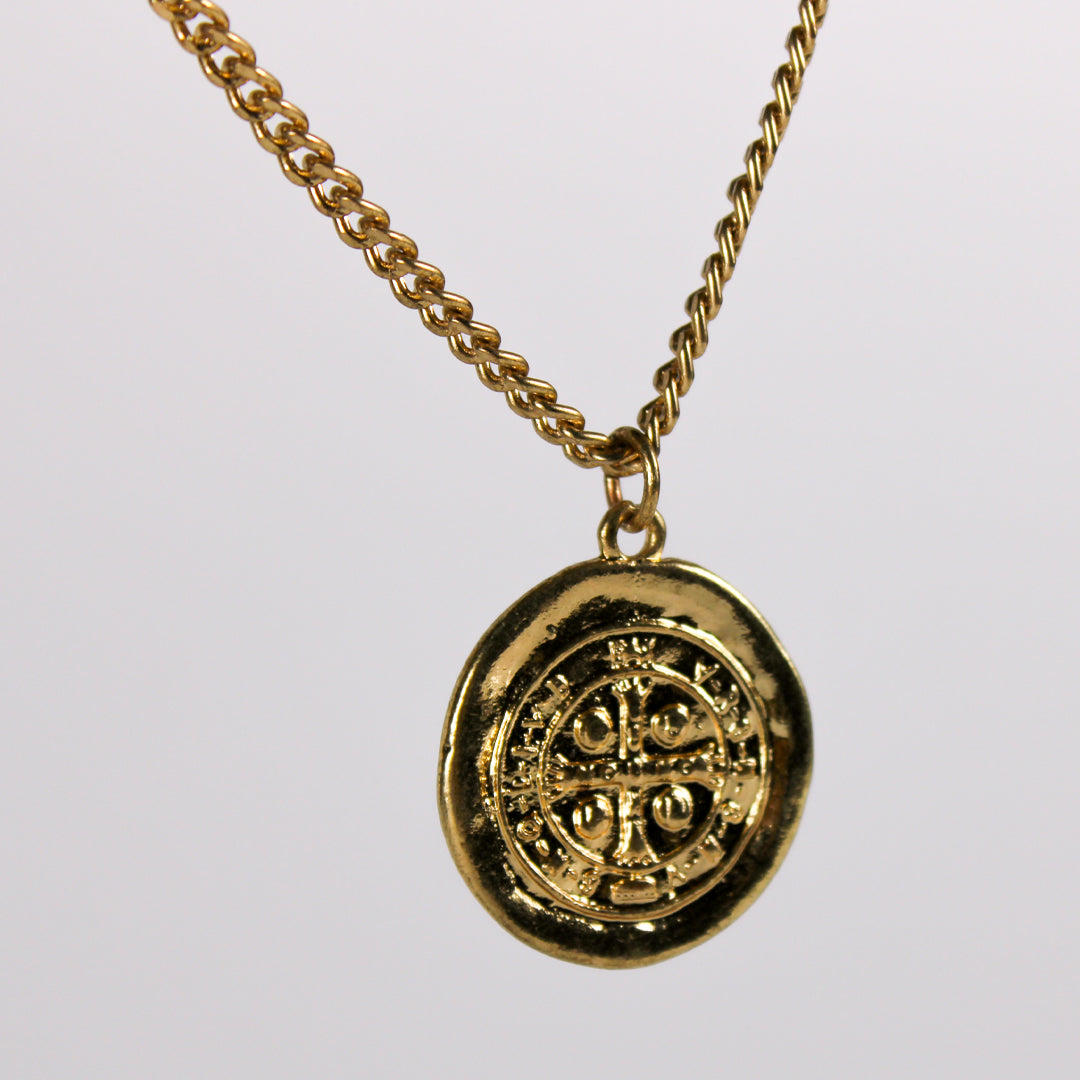 Captain's Compass Layered Men's Pendant