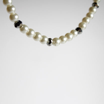 Silver Pearl Necklace