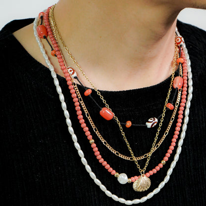 Tide & Tangle layered necklace (5 Layer)