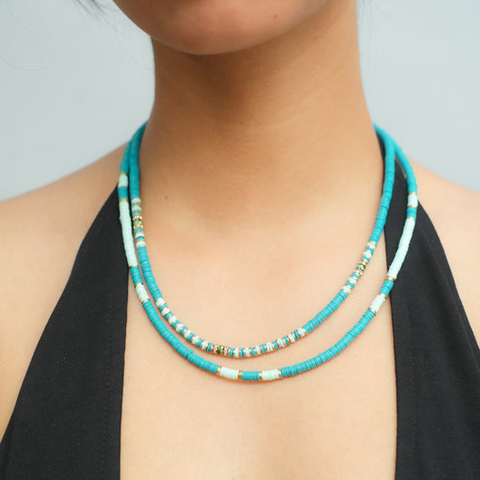 Sea Whisper Beaded Necklace