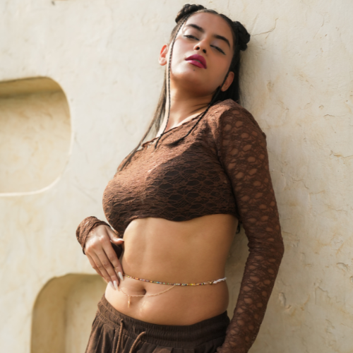 Beaded Lightning waist chain