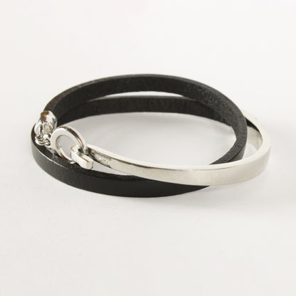 Long Leather Bracelet