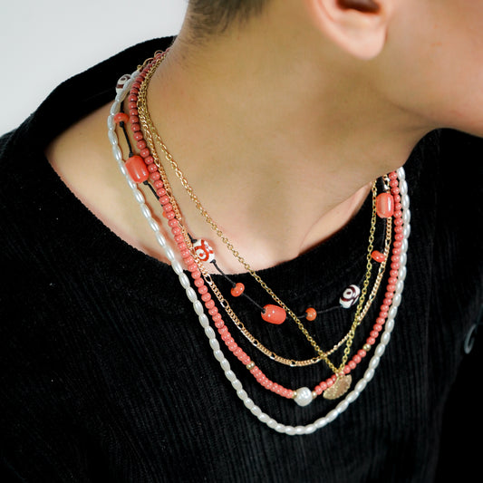 Tide & Tangle layered necklace (5 Layer)