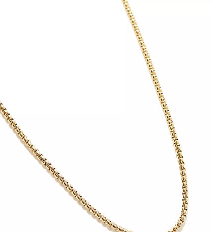 Gold rope chain