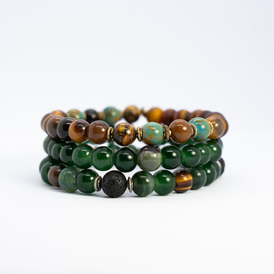 Earth & Ether Bracelet stack