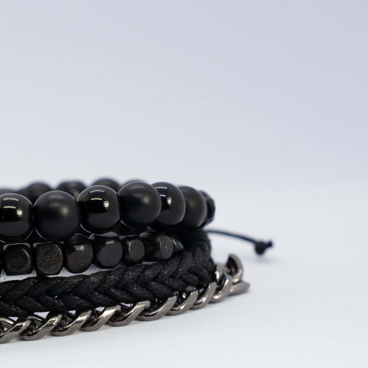 Serpent stone Bracelet stack