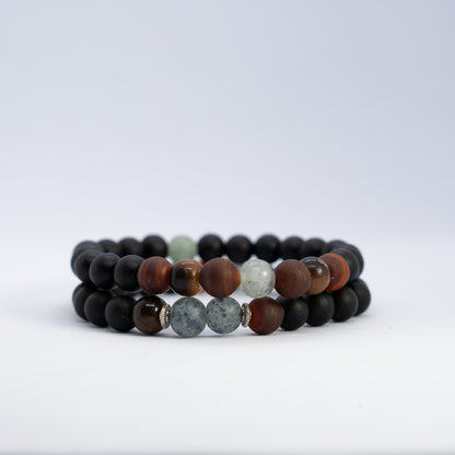 Venomous beaded Bracelet stack