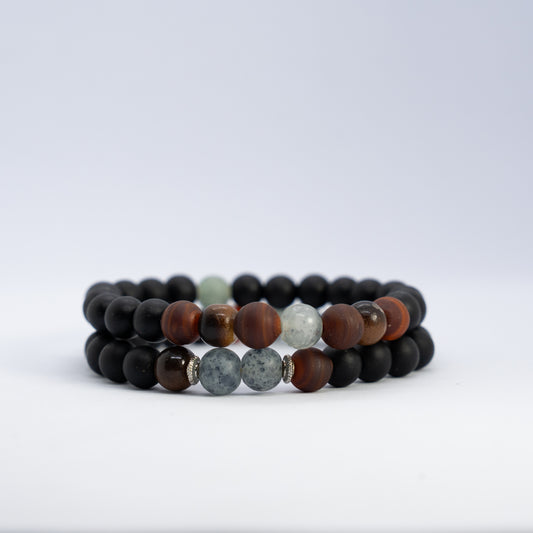 Venomous beaded Bracelet stack