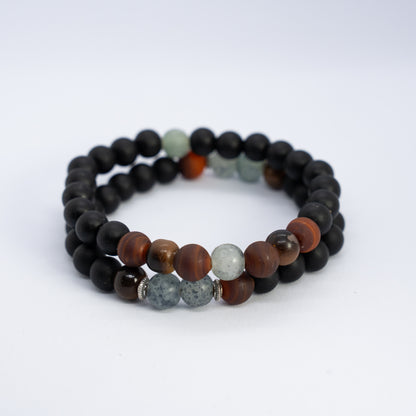 Venomous beaded Bracelet stack