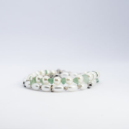 Pearl Meadow Bracelet Stack