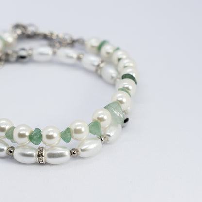Pearl Meadow Bracelet Stack