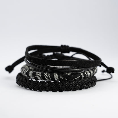 Midnight Whisper Bracelet Stack
