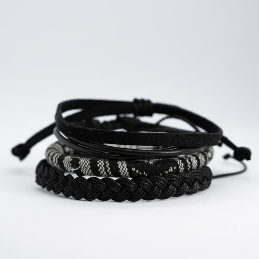 Midnight Whisper Bracelet Stack