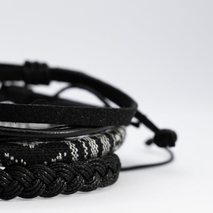 Midnight Whisper Bracelet Stack