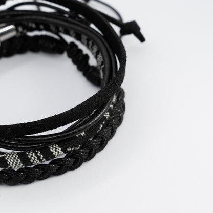 Midnight Whisper Bracelet Stack