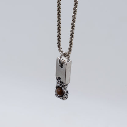 The Rough-Cut Keeper Necklace