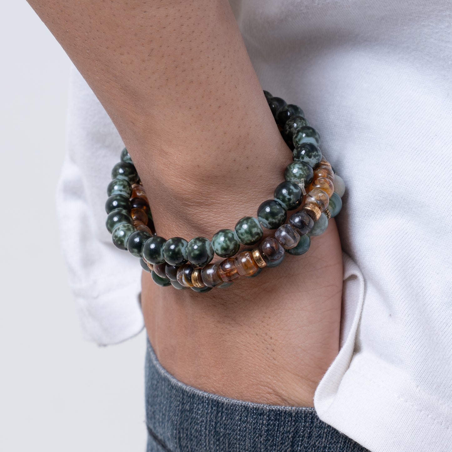 Spirit blend Bracelet stack