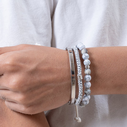 Celestial Veil Bracelet Stack