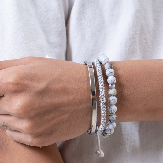 Celestial Veil Bracelet Stack