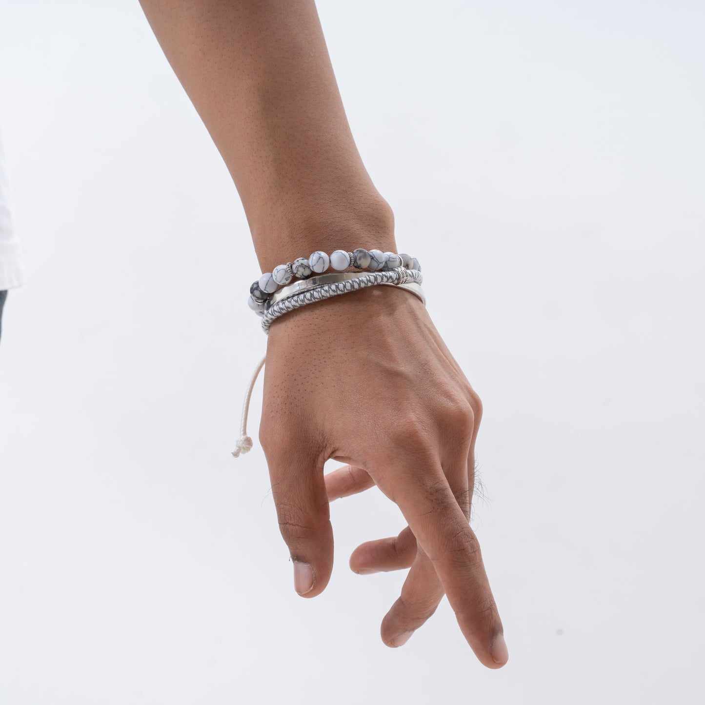 Celestial Veil Bracelet Stack