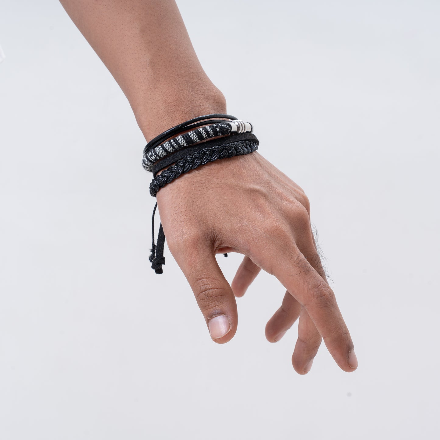Midnight Whisper Bracelet Stack