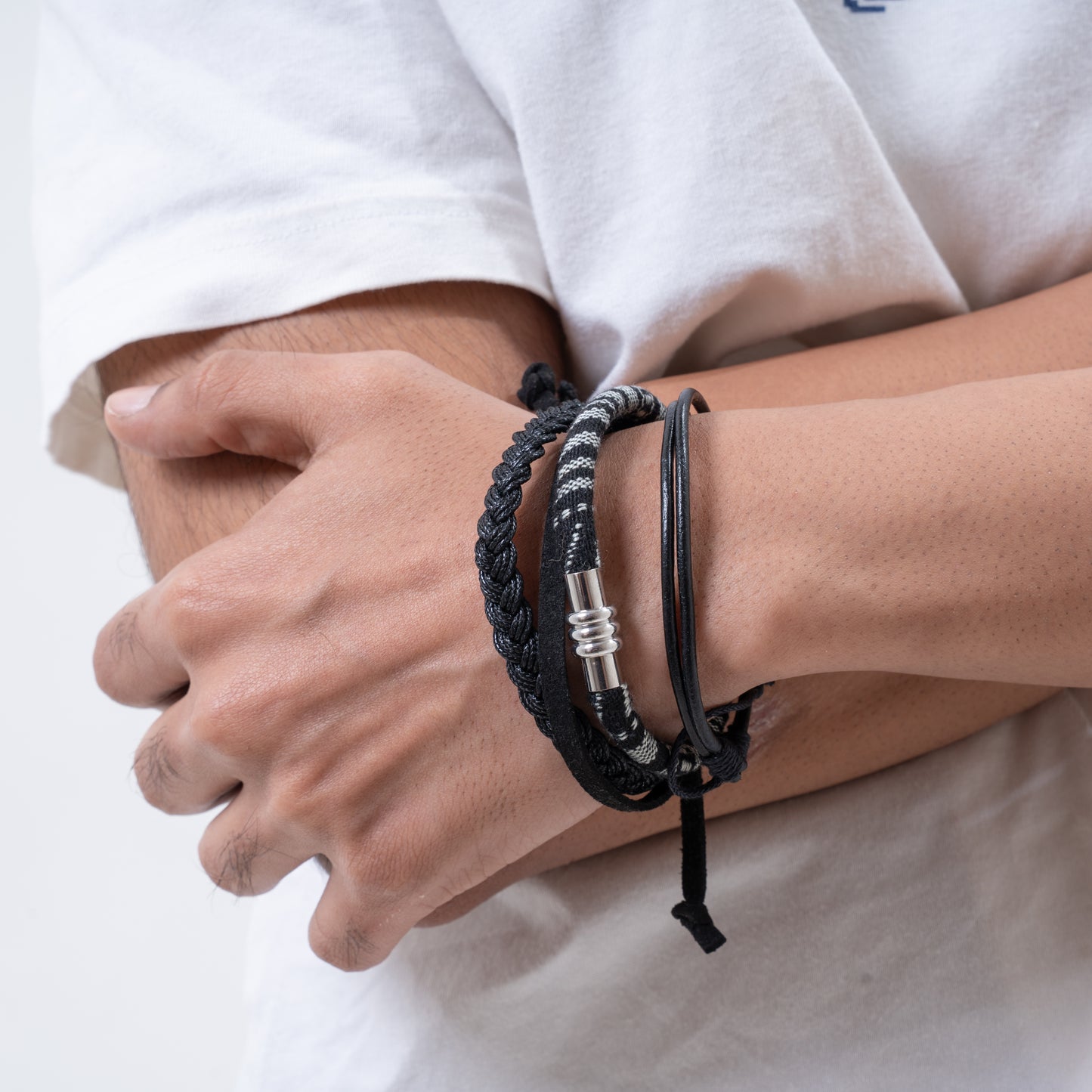 Midnight Whisper Bracelet Stack