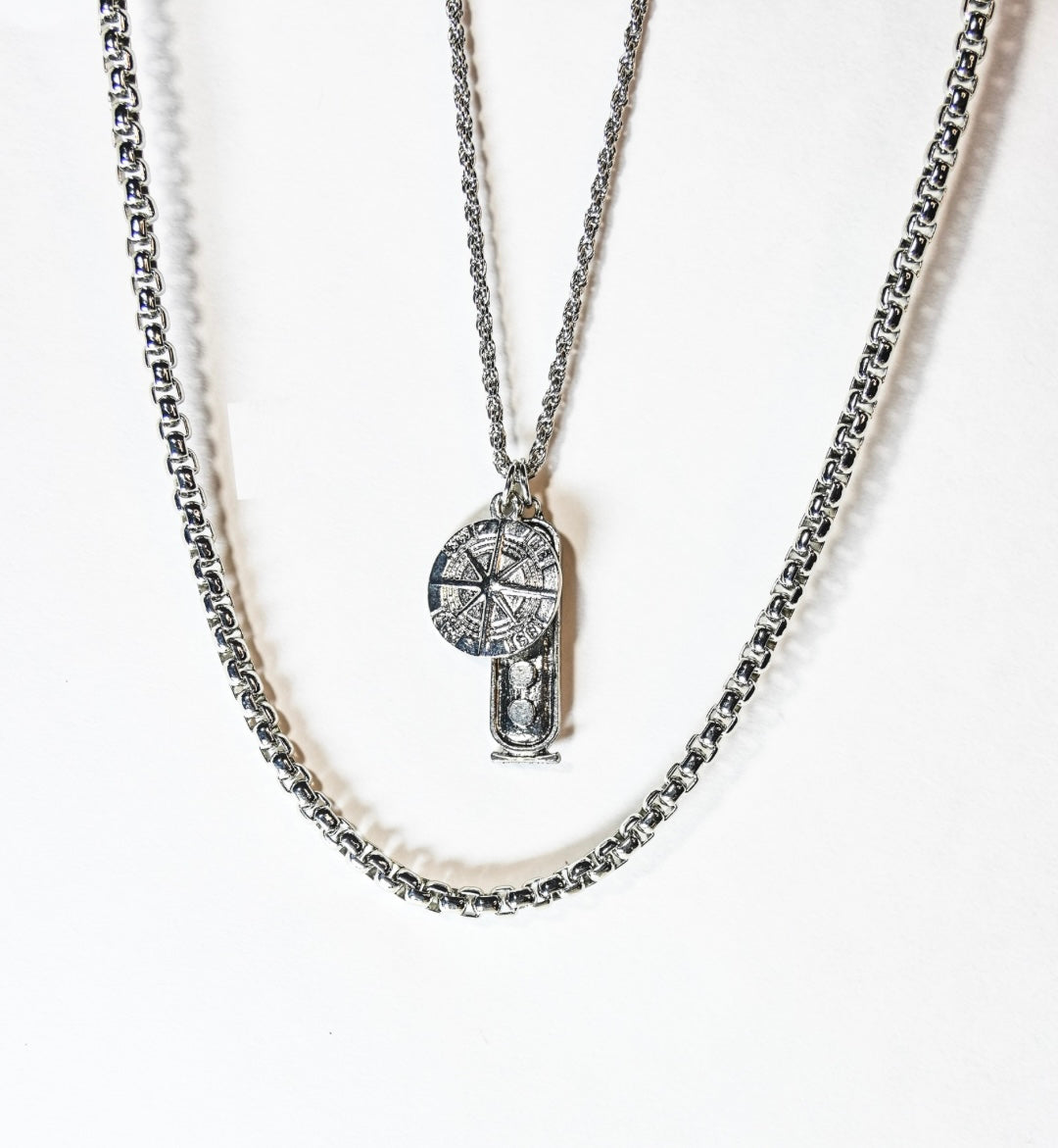 Dual Compass Necklace