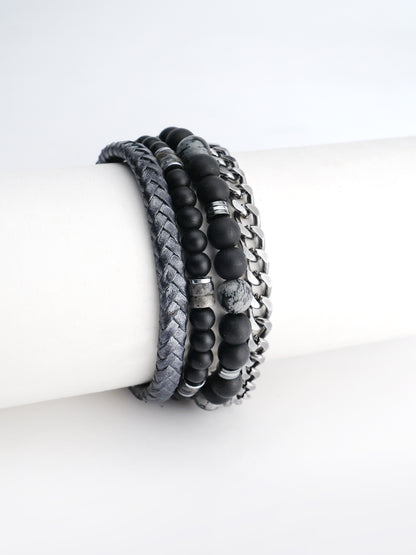 Titan Stack Bracelet Set