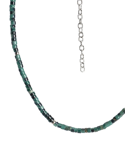 Mono Green Beads