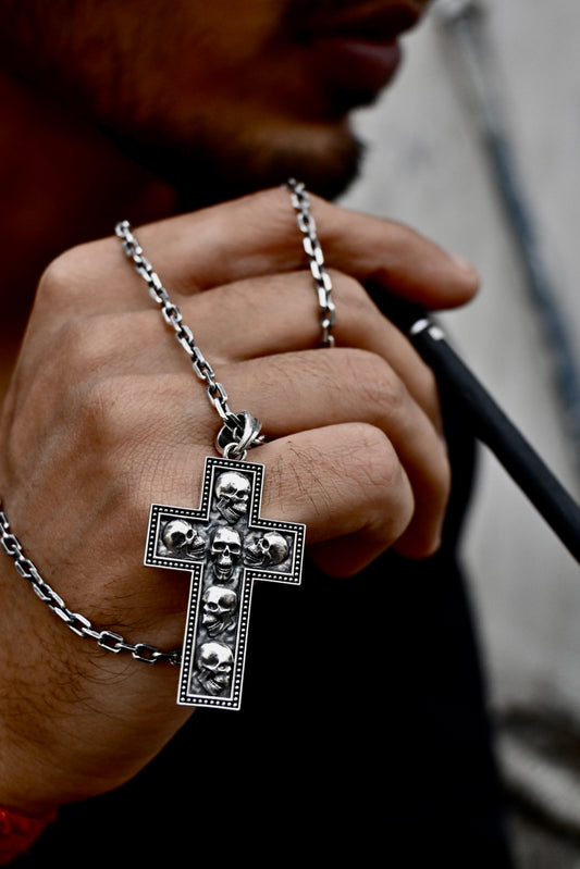 Hellman Cross Pendant (Sterling Silver)