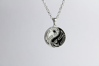 Alive Dual Pendant ( Sterling Silver )