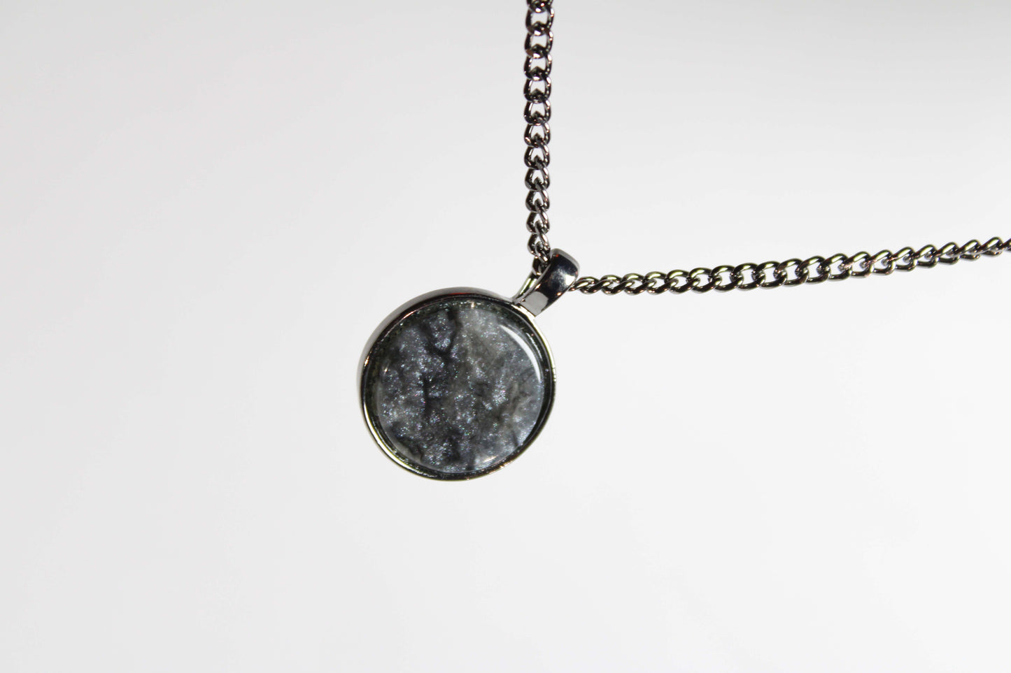 Moonstone layered Cuban necklace