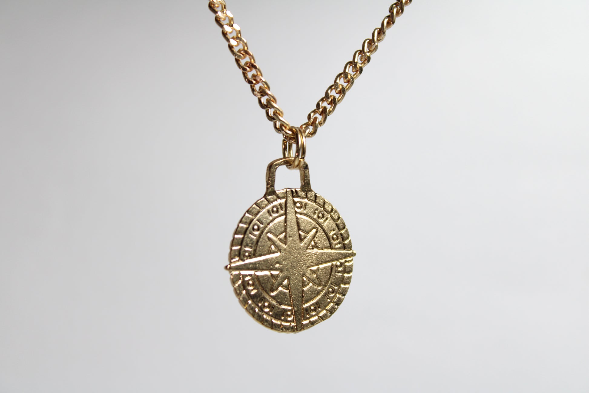 Gold Compass Necklace – Crook Store