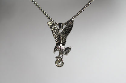 Silver Eagle Necklace