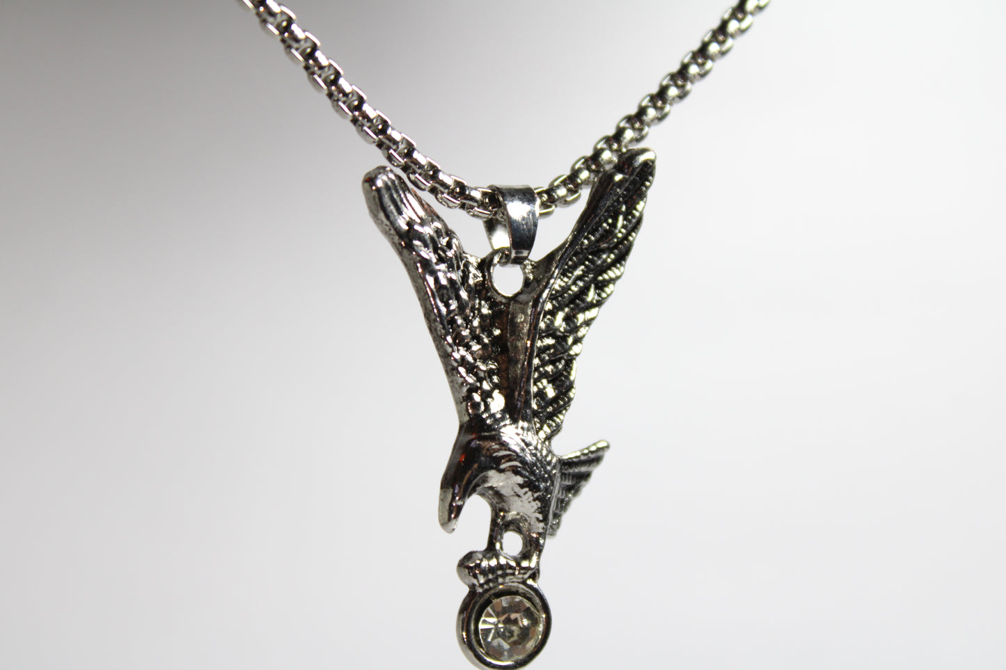 Silver Eagle Necklace